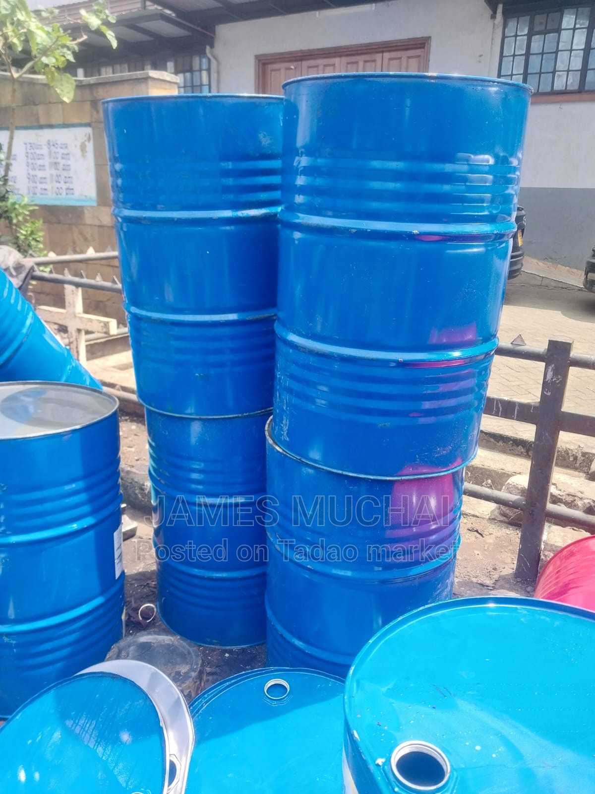 Metal building drums 4