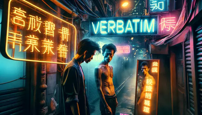 AI interpretation of Verbatim by Mother Mother
