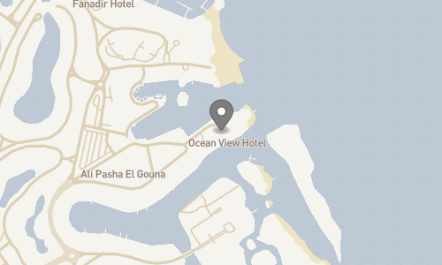 Lokation for Hotel Three Corners Ocean View - Voksenhotel