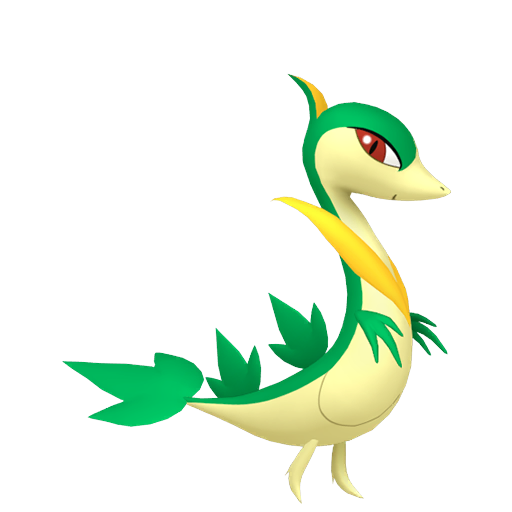 Servine - Grass type Pokemon from with stats, moves, and evolution data