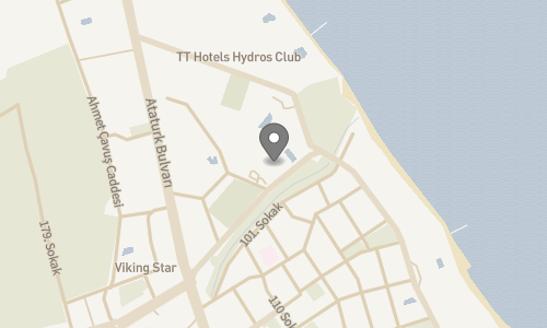 Lokation for Crystal De Luxe Resort & Spa