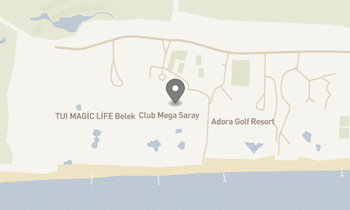 Lokation for Megasaray Club Belek