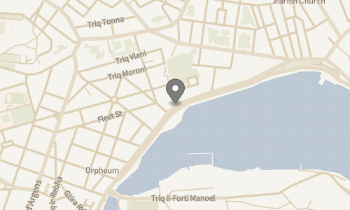Lokation for The Waterfront Hotel