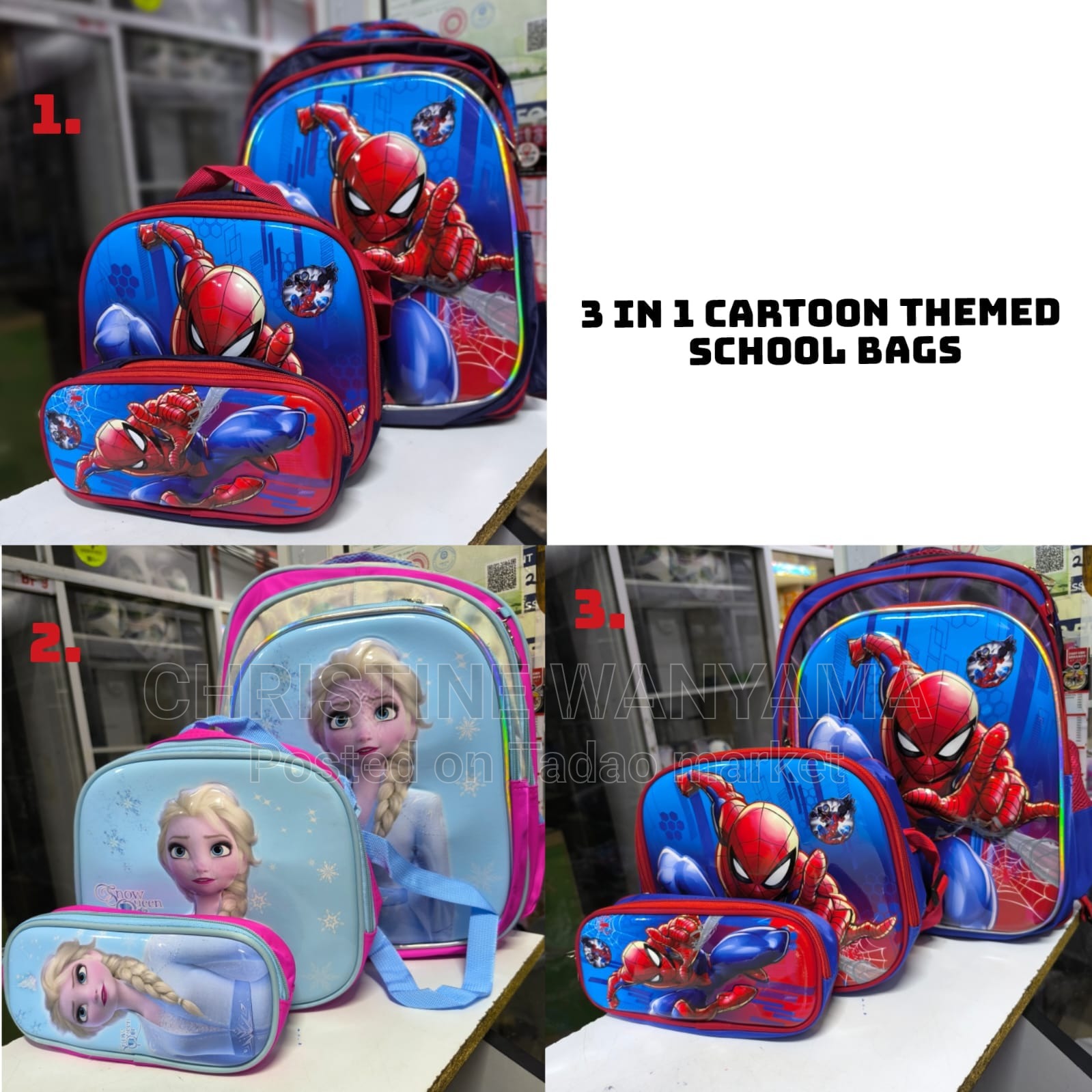 Spider 🕸️ man bag 3