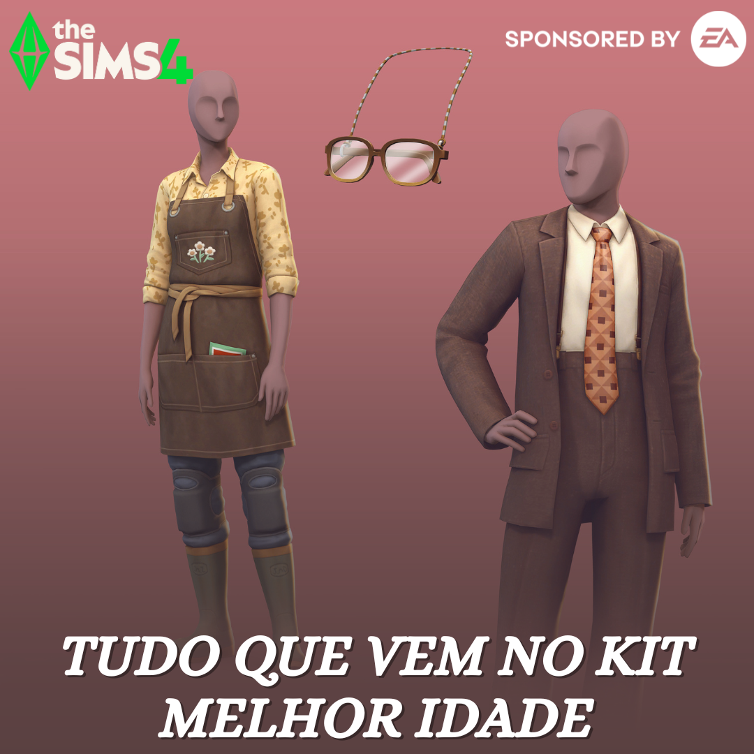👓 TUDO QUE VEM NO KIT MELHOR IDADE | THE SIMS 4
