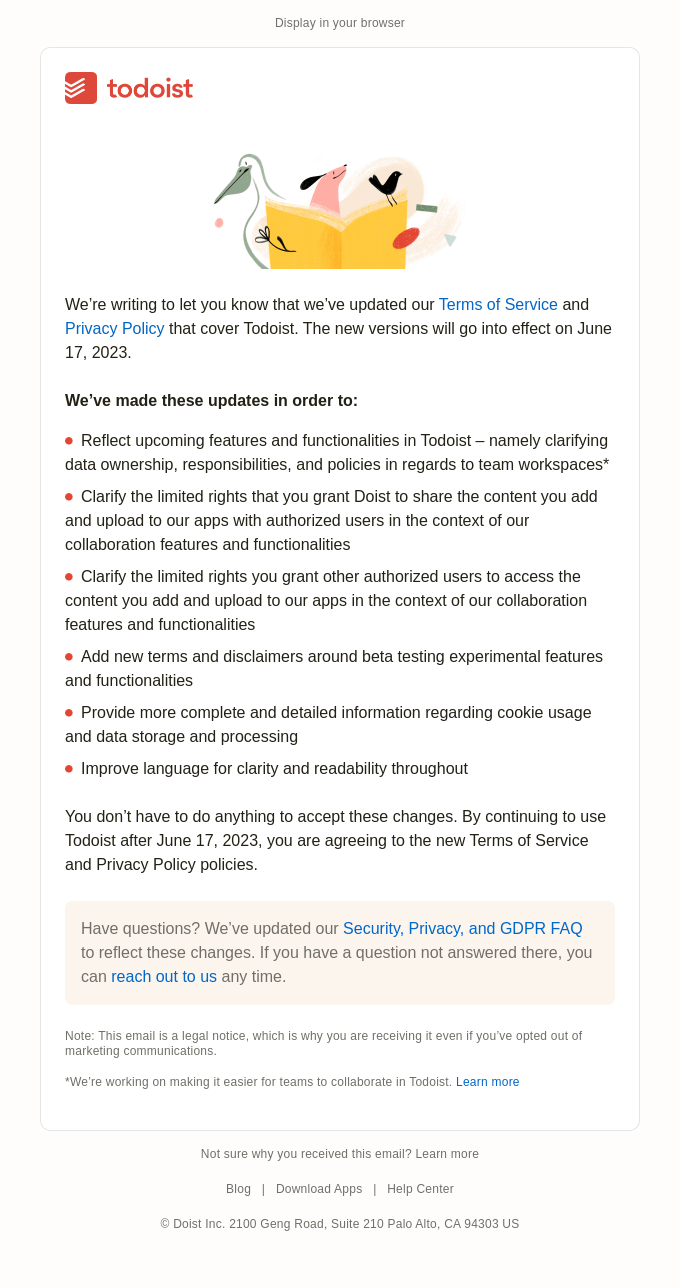Important Legal Updates Effective June 17 2023