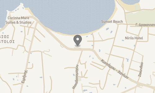 Lokation for Hotel Atlantica Kalliston Resort - Voksenhotel