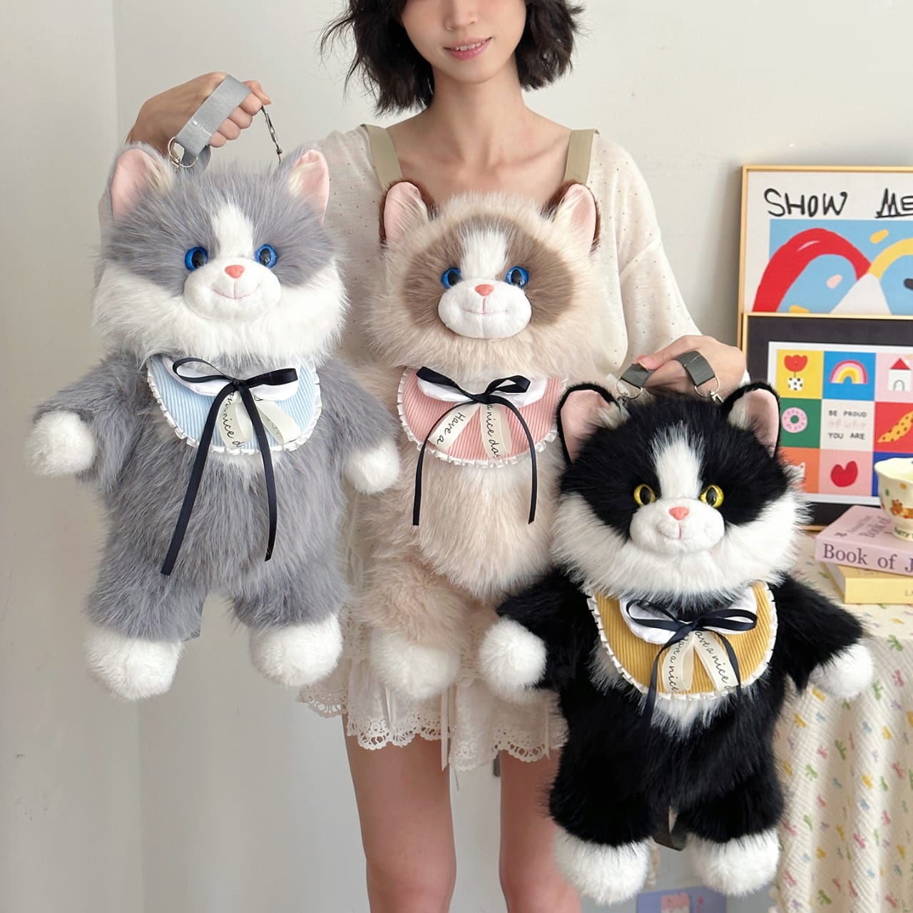 Ragdoll cat backpack