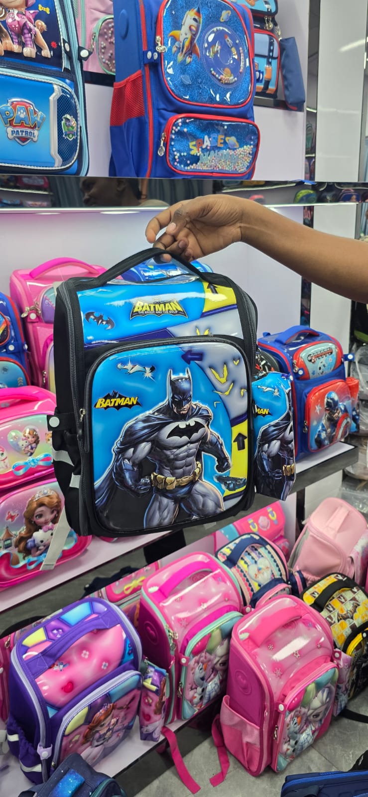 3d Relief School Box bags