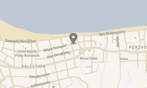 Lokation for Lefkoniko Beach Hotel