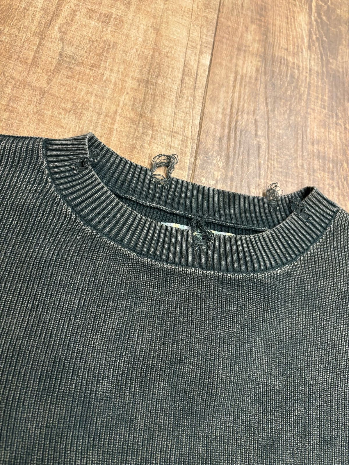 Imagen del producto PERFECT CROPPED KNIT SWEATER GREEN🧵🌳 ( L )