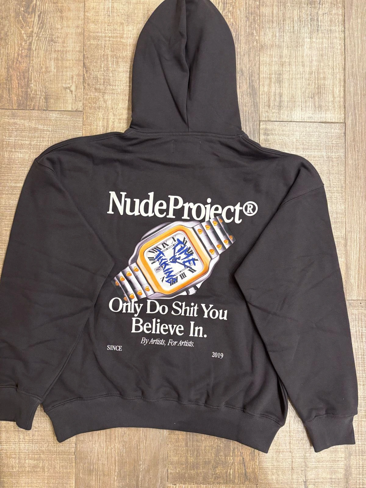 Imagen del producto TIME HOODIE ASH ⌚️ ( L )