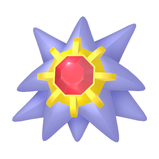 Starmie - Water/Psychic type Pokemon from Pokemon FireRed and LeafGreen with stats, moves, and evolution data