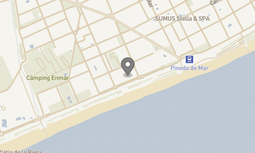 Lokation for Hotel H-TOP Pineda Palace