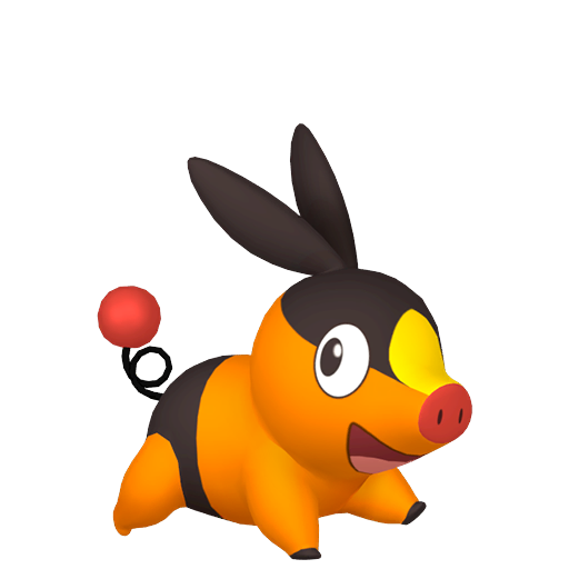 Tepig - Fire type Pokemon from Pokemon Scarlet and Violet with stats, moves, and evolution data