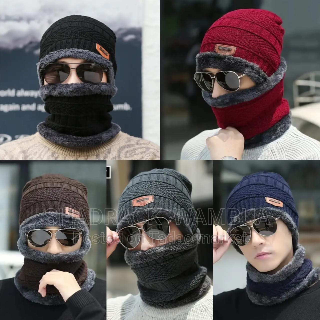 Beenies scarf set for adults 