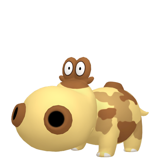 Hippopotas - Ground type Pokemon from Pokemon Platinum with stats, moves, and evolution data