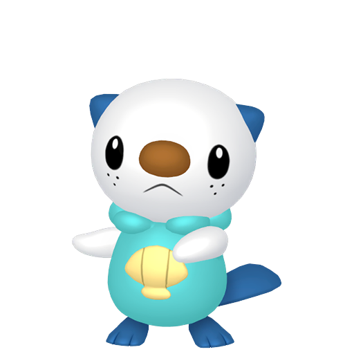 Oshawott - Water type Pokemon from Pokemon Scarlet and Violet with stats, moves, and evolution data
