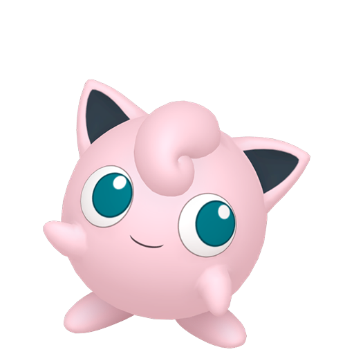 Jigglypuff - Normal/Fairy type Pokemon from Pokemon FireRed and LeafGreen with stats, moves, and evolution data