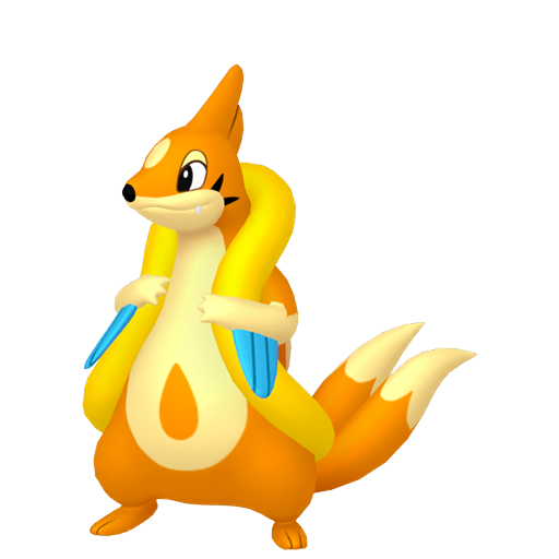 Floatzel - Water type Pokemon from Pokemon Platinum with stats, moves, and evolution data