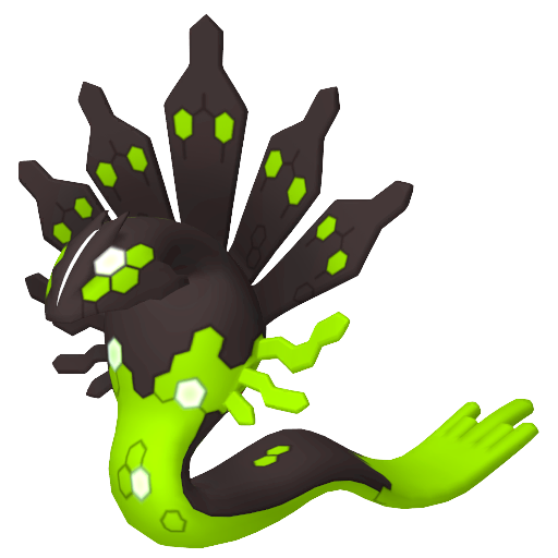 Zygarde - Dragon/Ground type Pokemon from Pokemon X and Y with stats, moves, and evolution data