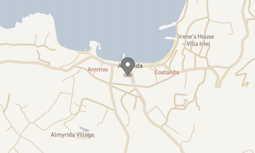 Lokation for Almyrida Beach Hotel