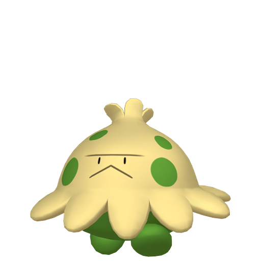 Shroomish - Grass type Pokemon from Pokemon Ruby and Sapphire with stats, moves, and evolution data