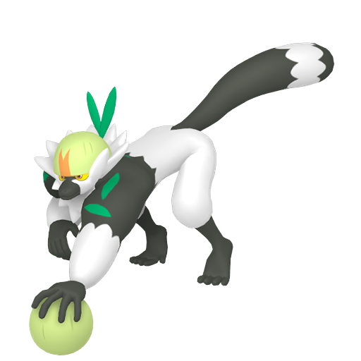 Passimian - Fighting type Pokemon from Pokemon Sword and Shield with stats, moves, and evolution data
