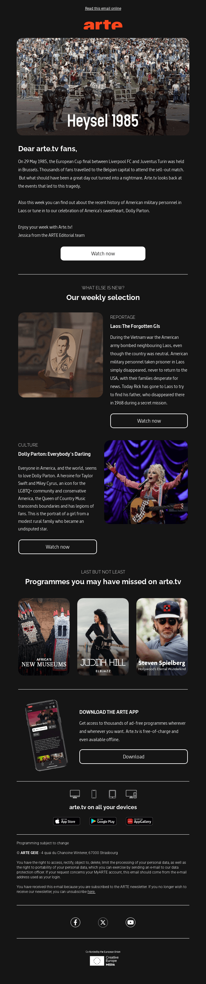 This Week On Artetv