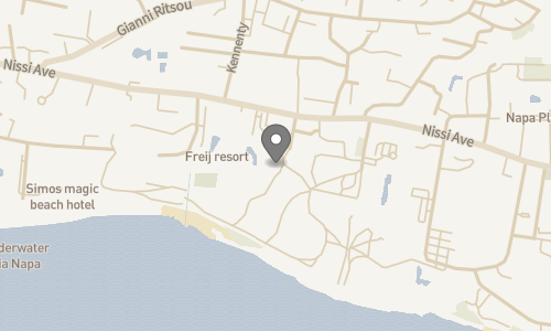 Lokation for Nelia Sea Breeze (tidl. Anmaria Beach Hotel)