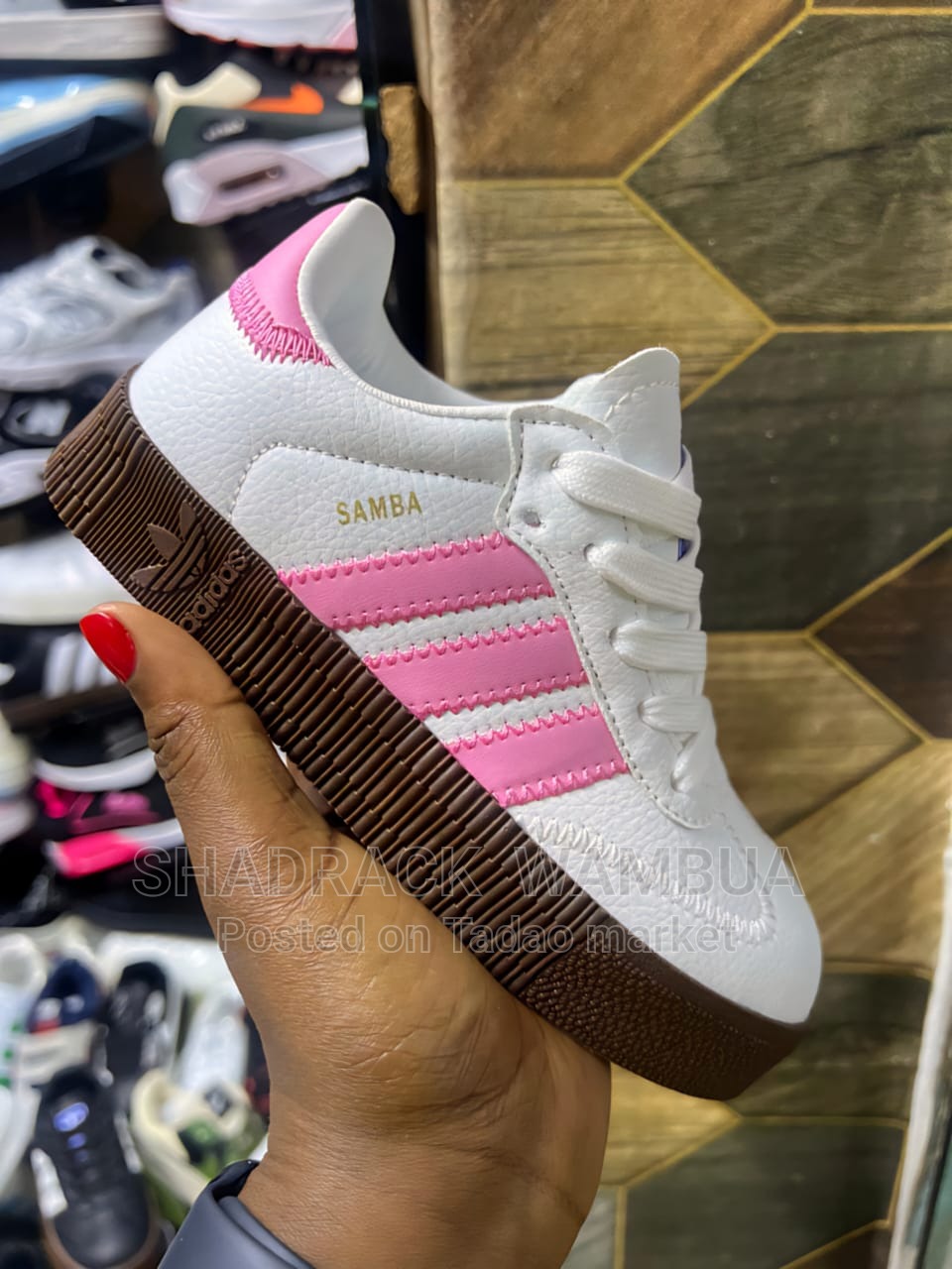 Kids double sole samba 3