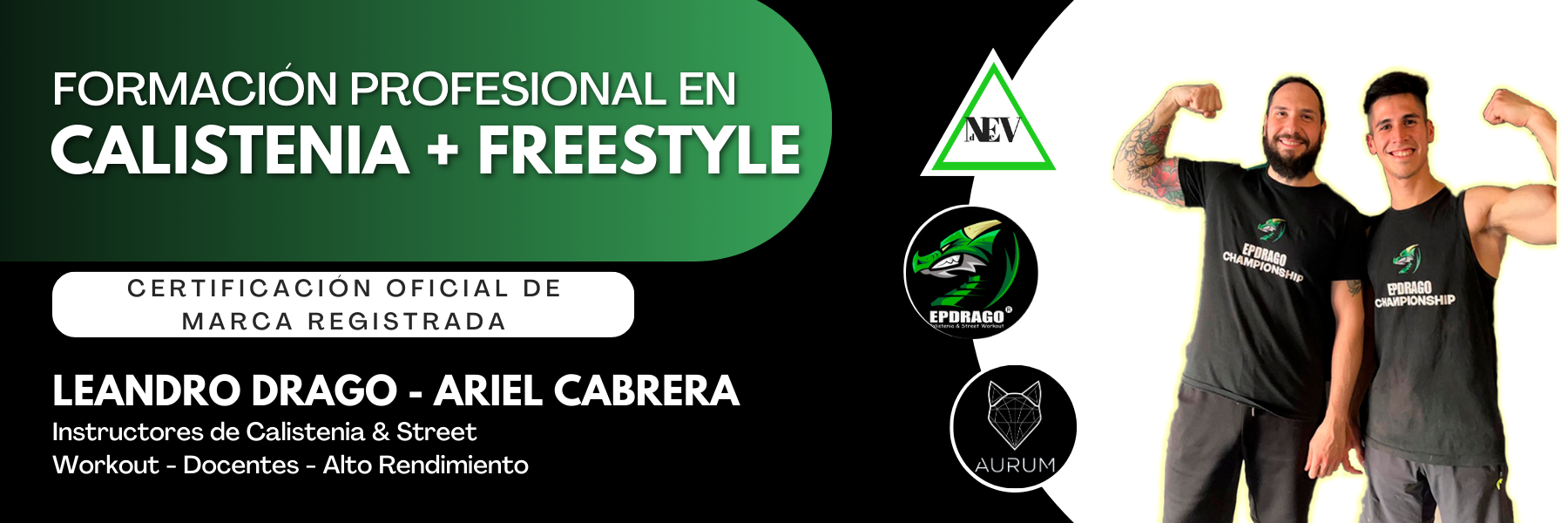 Curso de Instructor en Calistenia + Freestyle
