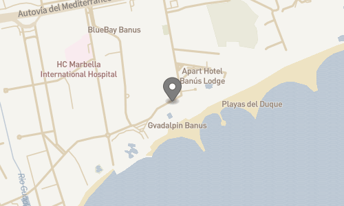 Lokation for Gran Hotel Guadalpin Banus