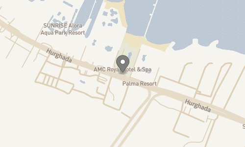Lokation for AMC Royal Hotel & Spa