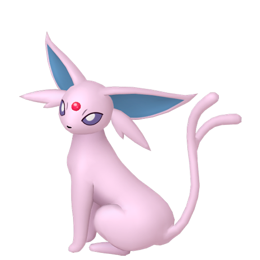 Espeon - Psychic type Pokemon from Pokemon X and Y with stats, moves, and evolution data