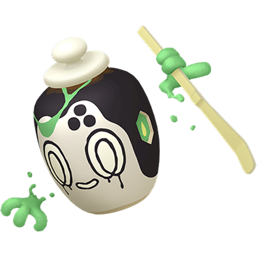 Poltchageist - Grass/Ghost type Pokemon from Pokemon Scarlet and Violet with stats, moves, and evolution data