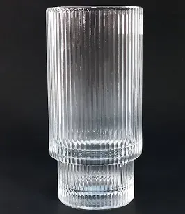 Long Exquisite Ribbed Glass 2