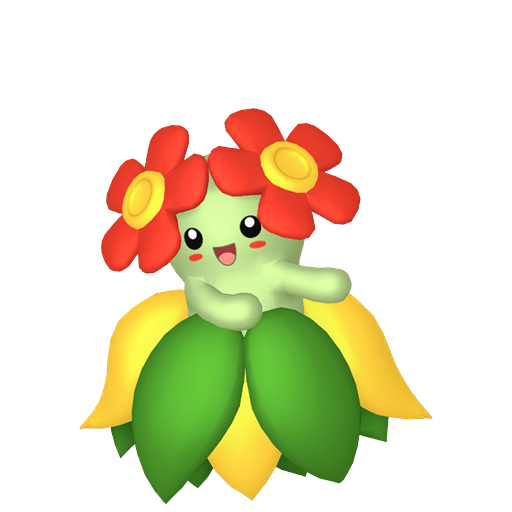 Bellossom - Grass type Pokemon from Pokemon X and Y with stats, moves, and evolution data