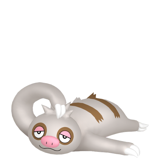 Slakoth - Normal type Pokemon from Pokemon Scarlet and Violet with stats, moves, and evolution data