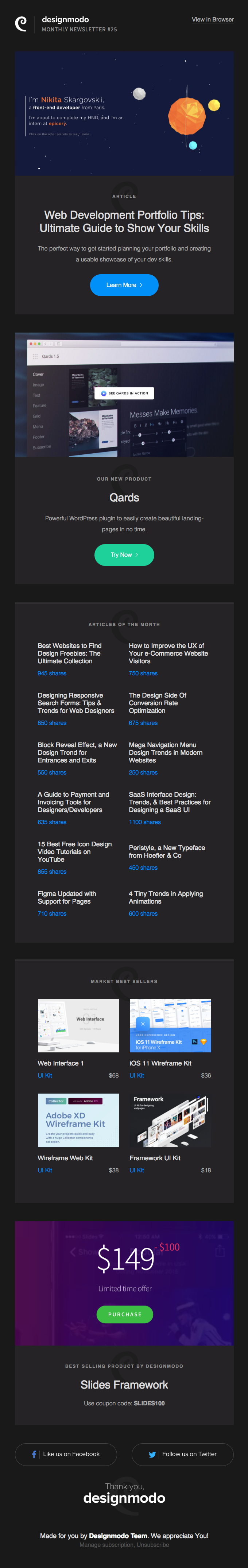 Issue 25 Web Development Portfolio Tips Design Freebies E Commerce Website Ux Saas Interface Design New Typeface From Hoefler Co And More