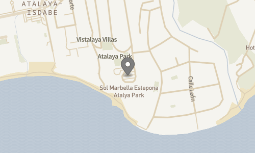 Lokation for Hotel Sol Marbella Estepona Atalaya Park
