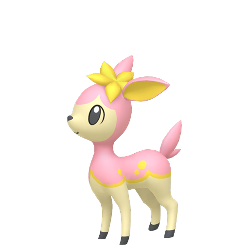 Deerling - Normal/Grass type Pokemon from Pokemon Scarlet and Violet with stats, moves, and evolution data