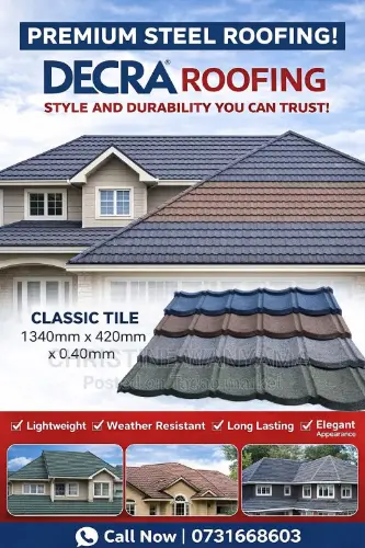 DECRA ROOFING TILES FOR SALE