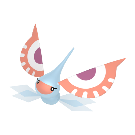Masquerain - Bug/Flying type Pokemon from Pokemon X and Y with stats, moves, and evolution data