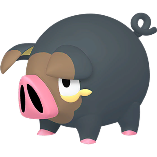 Lechonk - Normal type Pokemon from Pokemon Scarlet and Violet with stats, moves, and evolution data