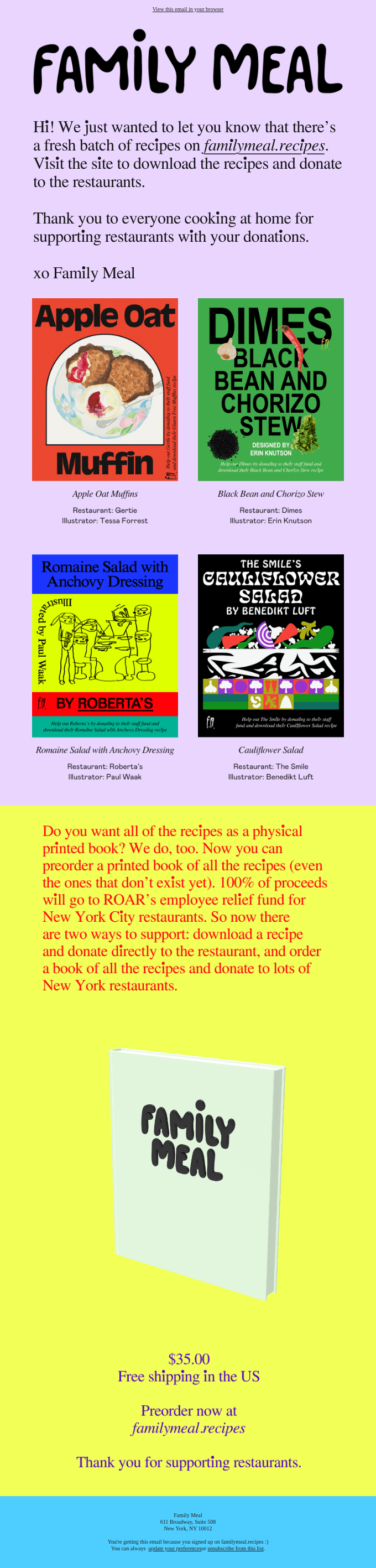 New Recipes On Family Meal Dimes Gertie Robertas The Smile