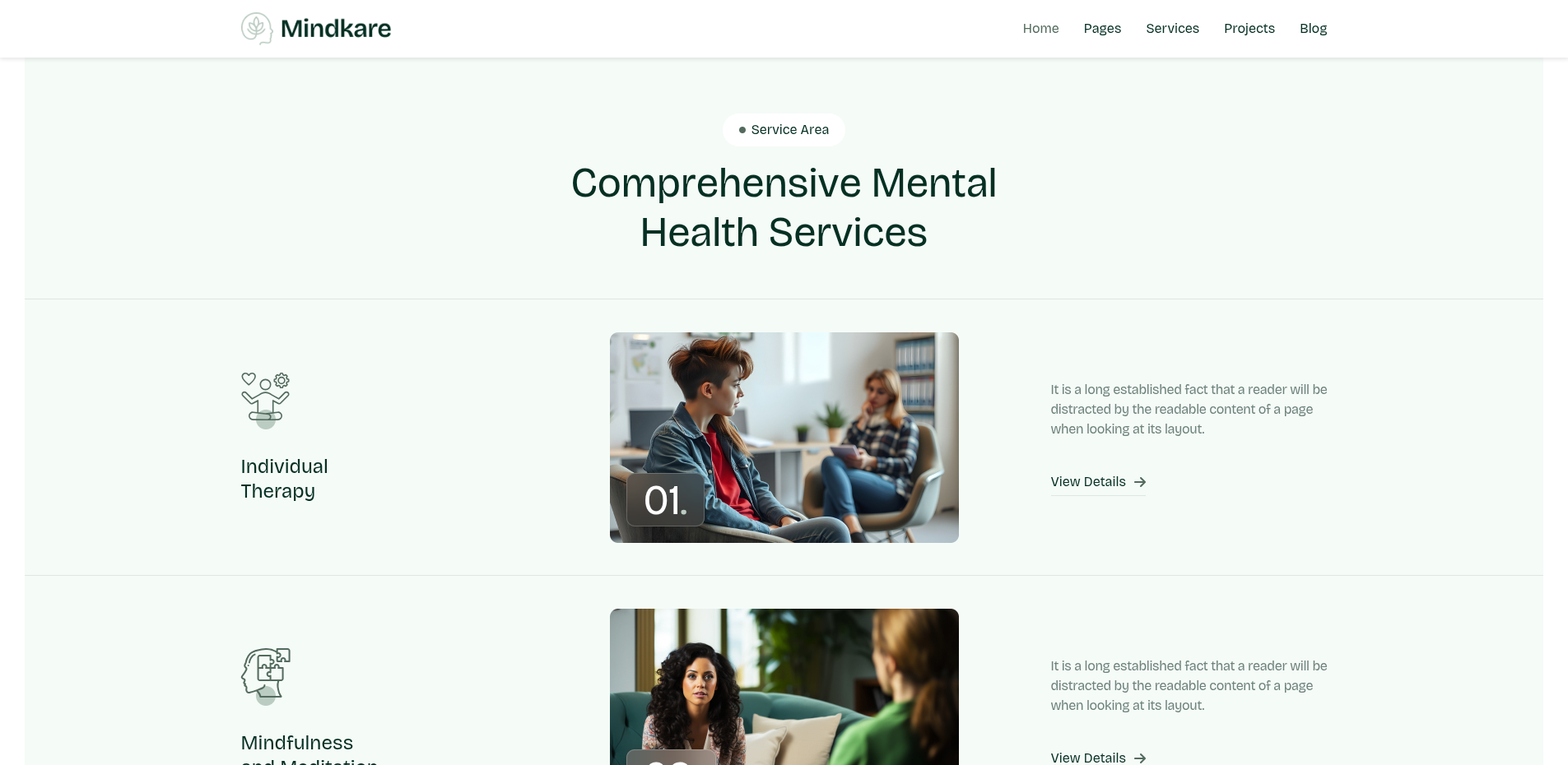 MindKare Mental Wellness Platform project screenshot 3