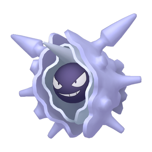 Cloyster - Water/Ice type Pokemon from Pokemon FireRed and LeafGreen with stats, moves, and evolution data