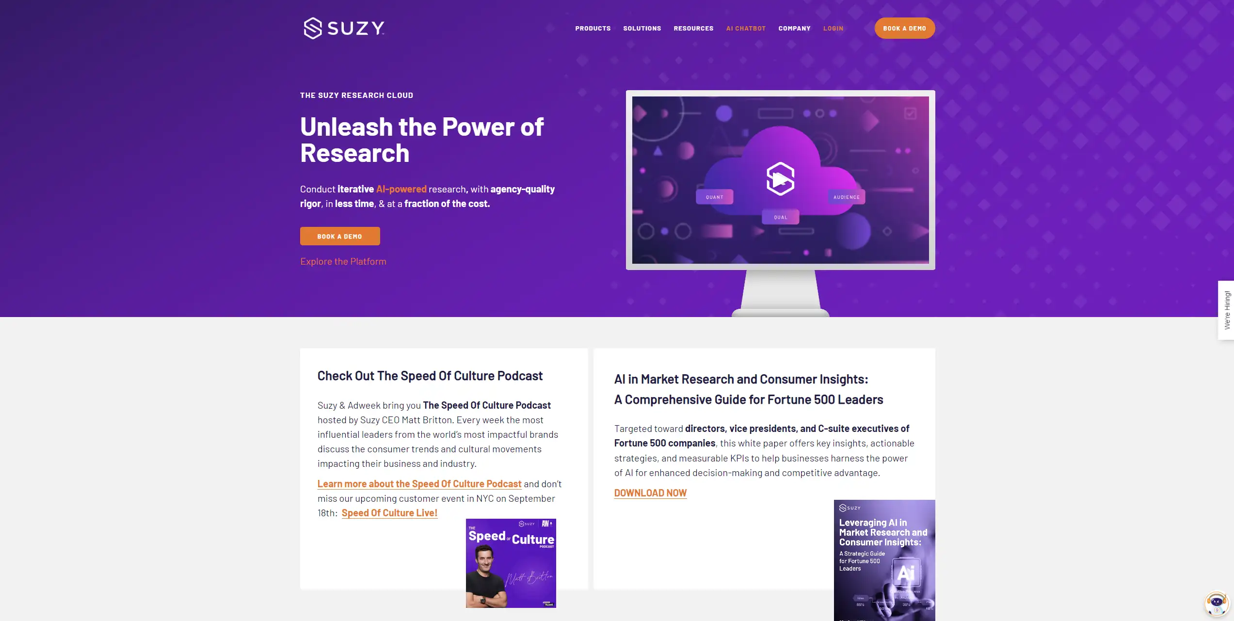 Preview of suzy.com