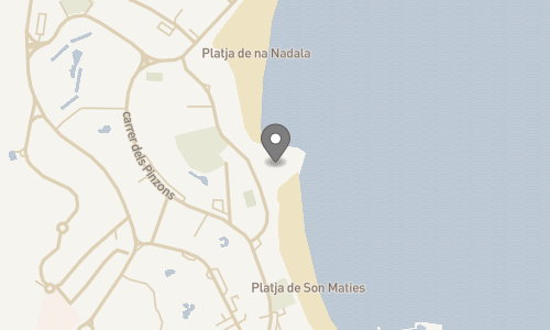 Lokation for Son Matias Beach